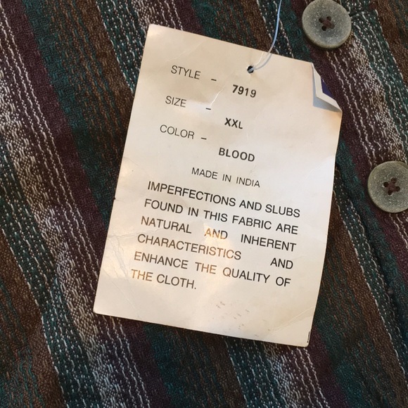 VINTAGE Address Unknown Vest with original tags - Picture 5 of 12